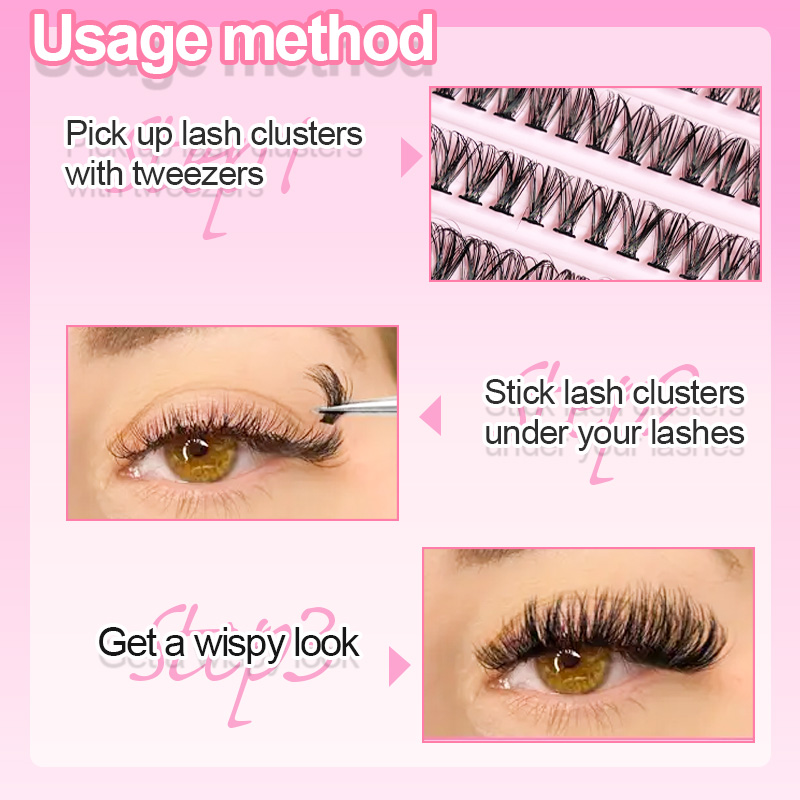 Individual Lashes Eyelash tuft - Eyelash Extension Look 评论和价格