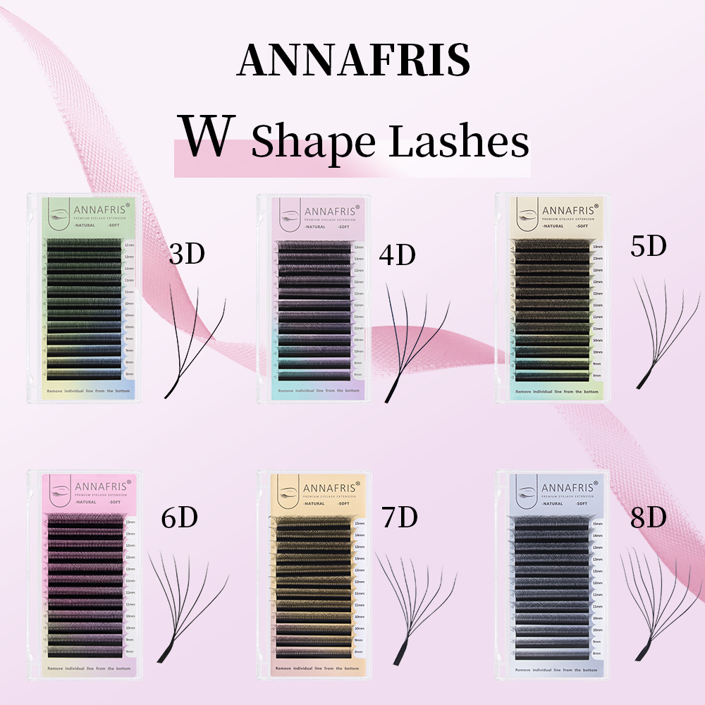 ANNAFRIS Premade Volume Fan YY - Eyelash Extension Human Hair 评论和价格