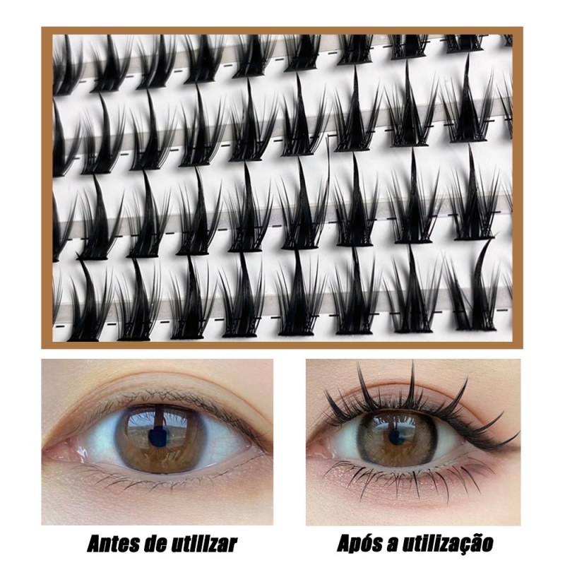 Russian Mink Eyelash Cluster 1 - Eyelash Extension Russian 评论和价格