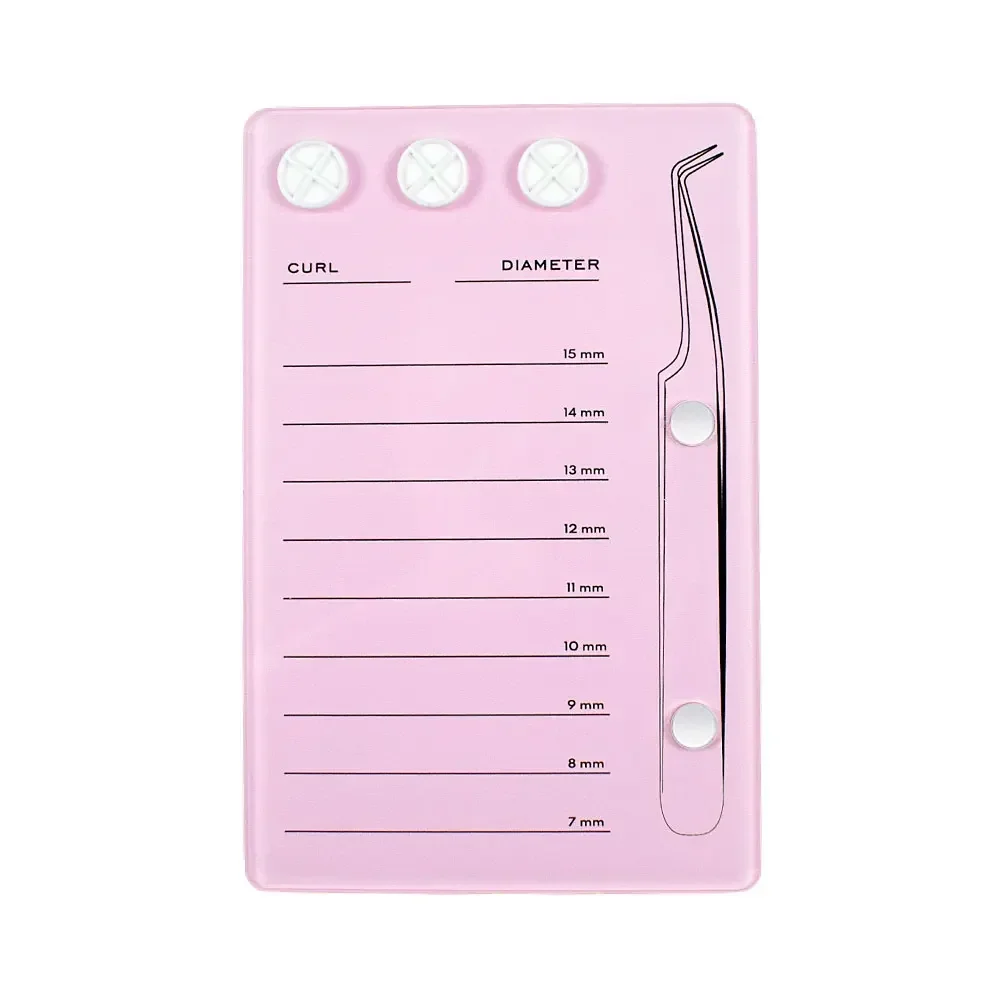 Acrylic Lash Board with Glue P - Eyelash Extension Look 评论和价格