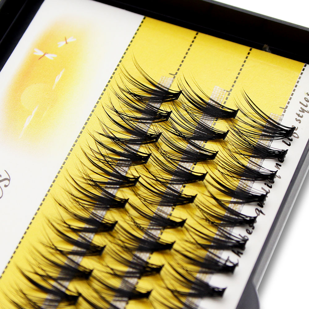 Black 60 Bunches Mink Individu - Eyelash Extension Human Hair 评论和价格