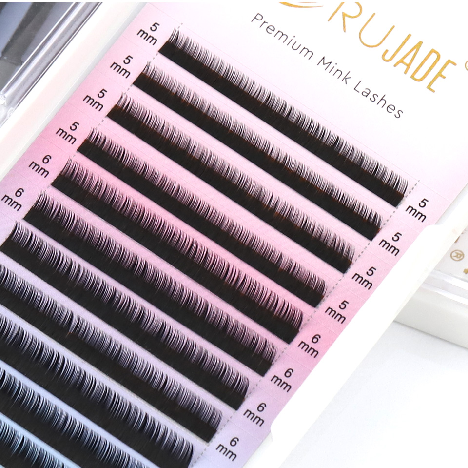 Lower Lashes Mix 5 6 7mm Botto - Eyelash Extension Human Hair 评论和价格