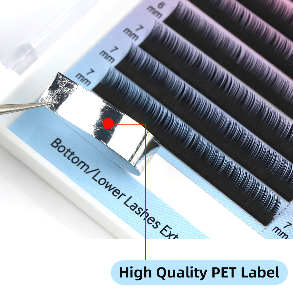 Lower Lashes Mix 5 6 7mm Botto - Eyelash Extension Human Hair 评论和价格