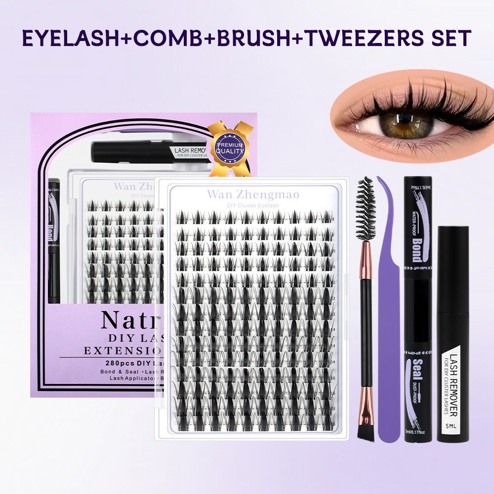 8-18mm Length False Eyelashes  - Eyelash Extension Look 评论和价格