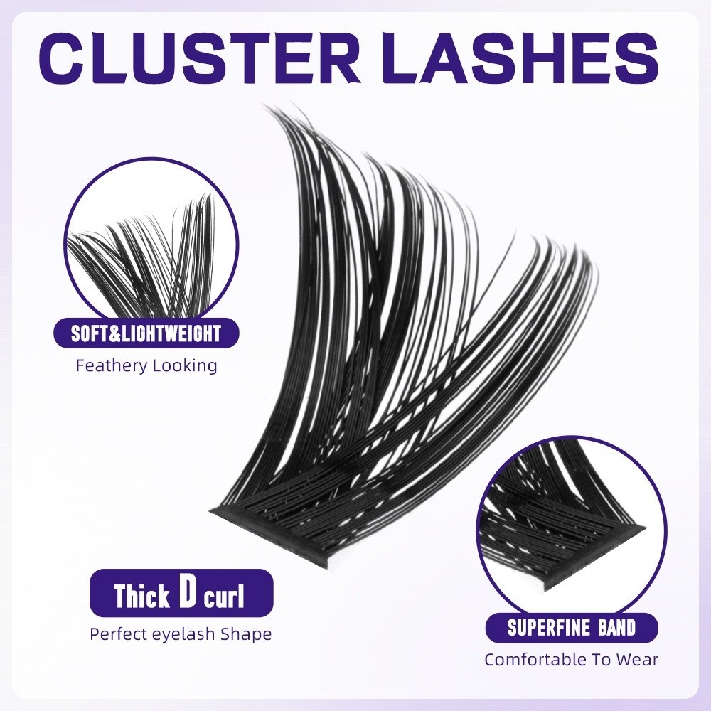 8-18mm Length False Eyelashes  - Eyelash Extension Look 评论和价格