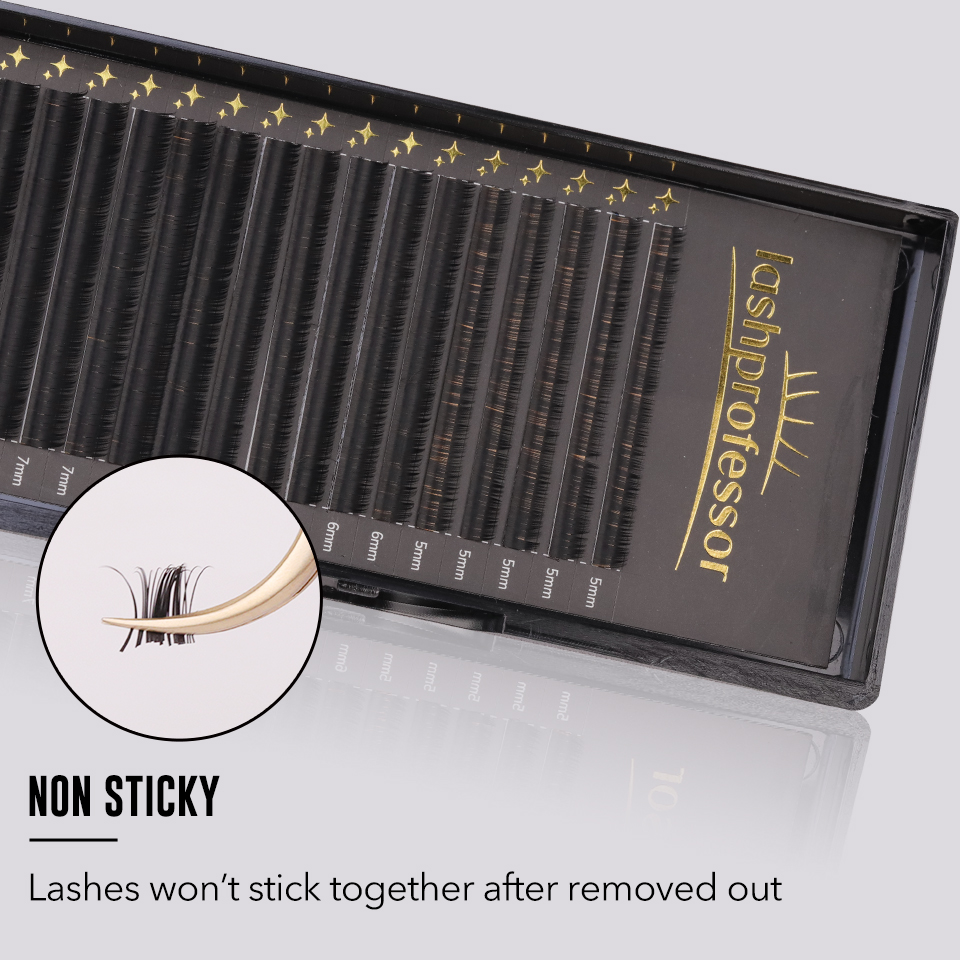 Lashprofessor Faux Mink Black  - Eyelash Extension Russian 评论和价格