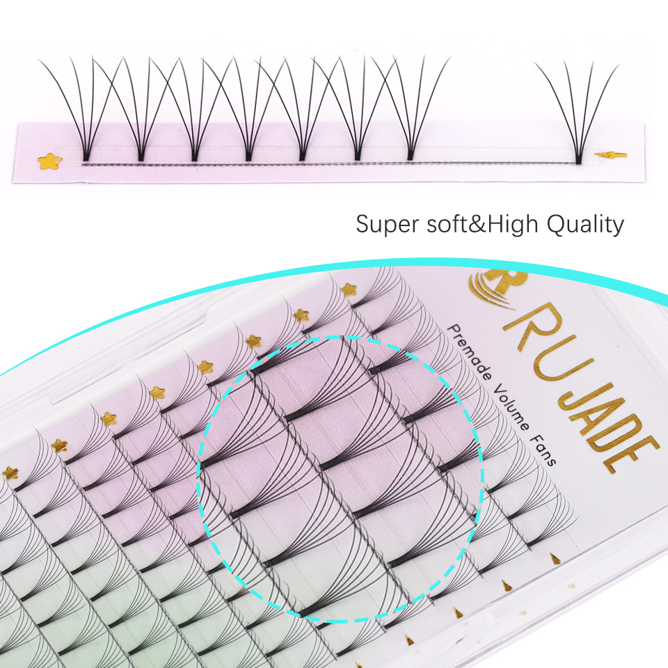 Rujade Premade Volume Fans Sho - Eyelash Extension Russian 评论和价格