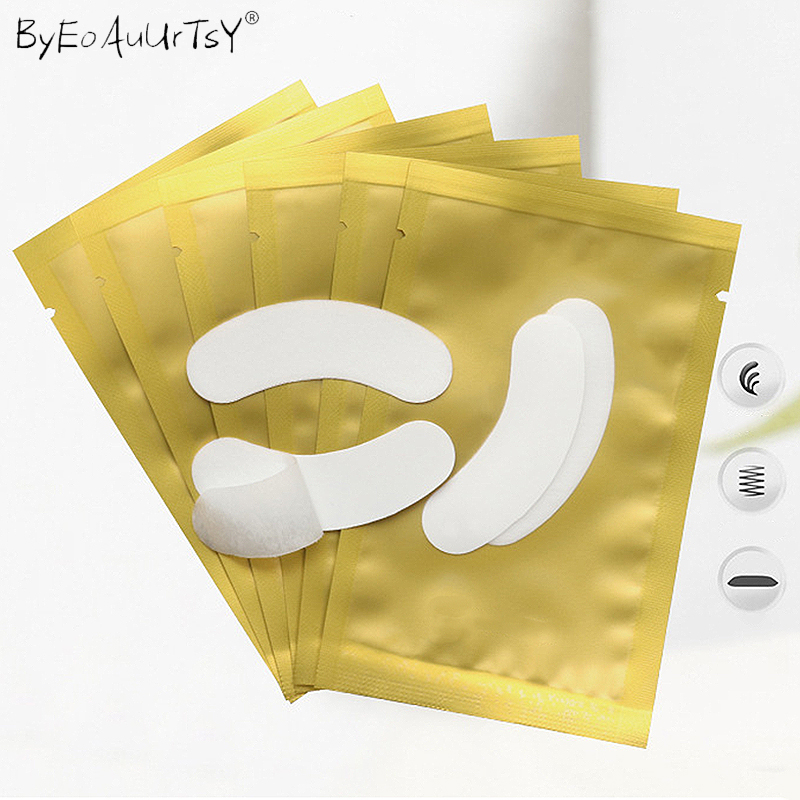 50Pairs/Lot Eye Patch Non Irri - Eyelash Extension Eye Irritation 评论和价格